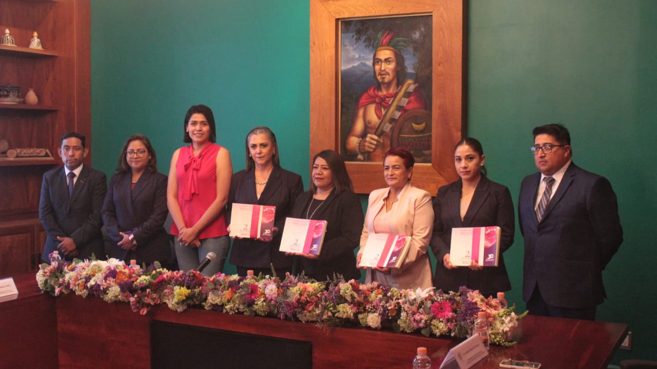 Consolida CEDH su transformación: Jakqueline Ordoñez; entrega segundo informe al Congreso